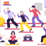 Relación entre actividades recreativas y religión en mi edad